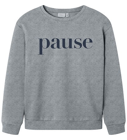 Name It Sweatshirt - NkmNello - Grey Melange