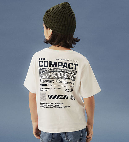 Name It T-shirt - NkmNelson - Coconut Milk
