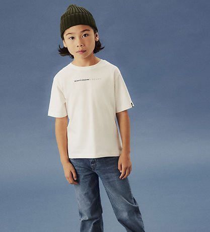 Name It T-shirt - NkmNelson - Coconut Milk
