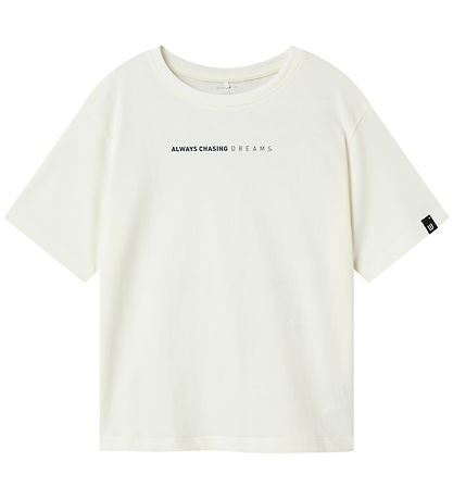 Name It T-shirt - NkmNelson - Coconut Milk