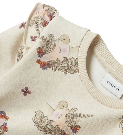 Name It Sweatshirt - NbfNoise - Peyote Melange