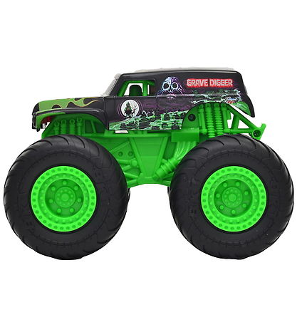 Monster Jam Truck m. Lyd/Lys - 1:24 - Grave Digger