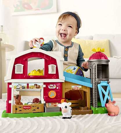 Fisher Price Bondegård - Little People Caring Fun Animal Farm