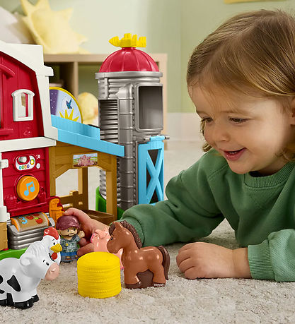 Fisher Price Bondegård - Little People Caring Fun Animal Farm