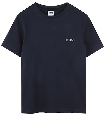 BOSS T-shirt - 2-pak - Navy/Hvid