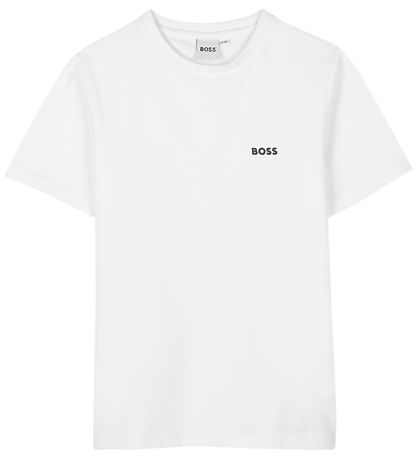 BOSS T-shirt - 2-pak - Navy/Hvid