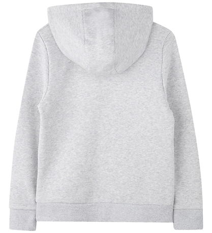 BOSS Hættetrøje - Chine Grey m. Logo