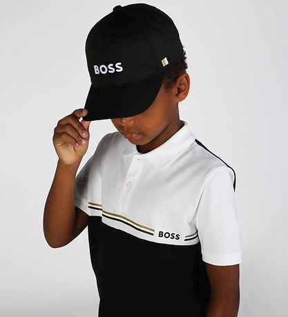 BOSS Kasket - Sort m. Logo