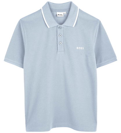 BOSS Polo - Pale Blue