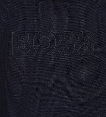 BOSS Bluse - Strik - Navy