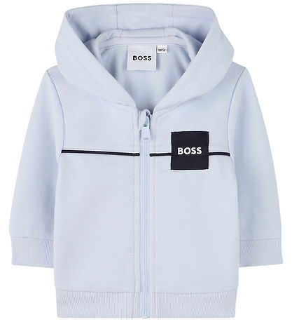BOSS Gaveæske - Sweatsæt/Bluse - Pale Blue/Hvid m. Print