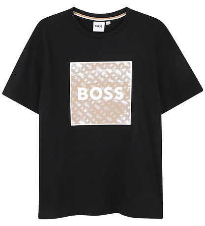 BOSS T-Shirt - Sort m. Print