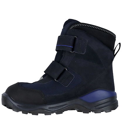 Ecco Vinterstøvler - Snow Mountain K 2S Wp - Black/Night Sky