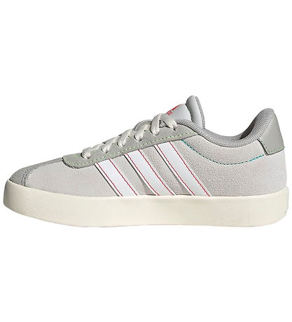 adidas Performance Sko - VL COURT 3.0 K - DSHGRY/FTWWHT/LIMBUR