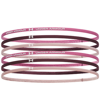 Under Armour Hårbånd - 6-pak - Fuchsia Dusk