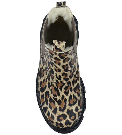 Angulus Vinterstøvler - Tex - Beige Leo/Brown Elastic