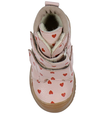 Angulus Vinterstøvler - Tex - Rose Hearts/Dusty Mauve