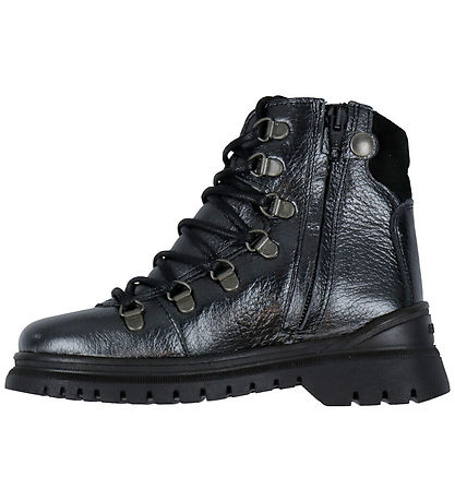 Angulus Vinterstøvler - Tex - Black Shine