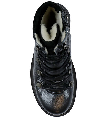 Angulus Vinterstøvler - Tex - Black Shine