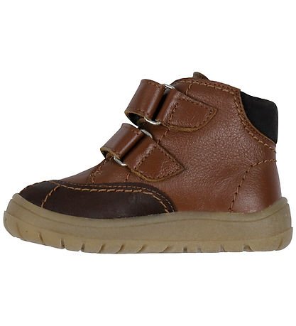 Angulus Vinterstøvler - Tex - Cognac/Sun Yellow/Dark Brown
