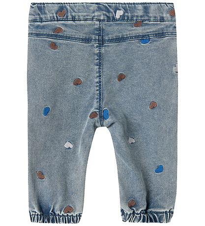Name It Jeans - NbfRose - Light Blue Denim/Heart Emb