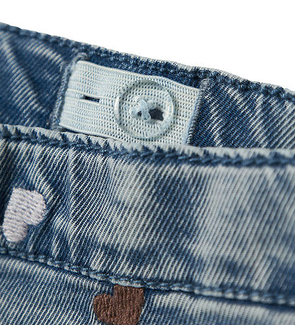 Name It Jeans - NbfRose - Light Blue Denim/Heart Emb