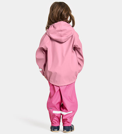 Didriksons Regntøj m. seler - Slaskeman - Light Heather Pink