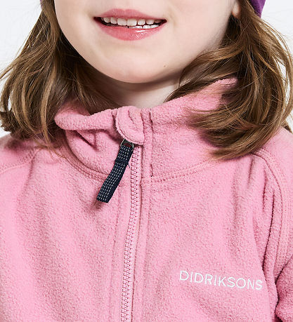 Didriksons Fleecejakke - Monte - Light Heather Pink