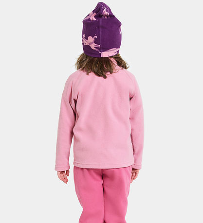 Didriksons Fleecejakke - Monte - Light Heather Pink