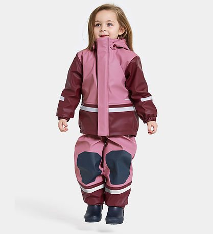 Didrikson Regntøj m. For - Boardman - Heather Pink