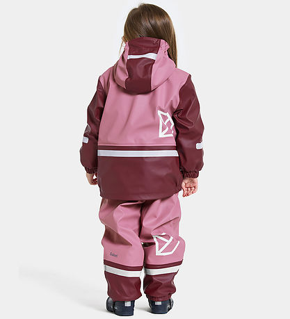 Didrikson Regntøj m. For - Boardman - Heather Pink