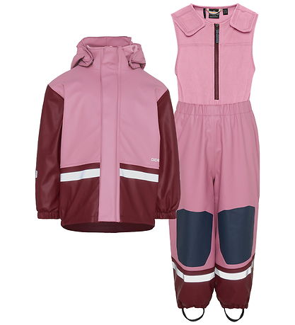 Didrikson Regntøj m. For - Boardman - Heather Pink