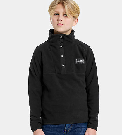 Didriksons Fleecetrøje - Yokto - Black