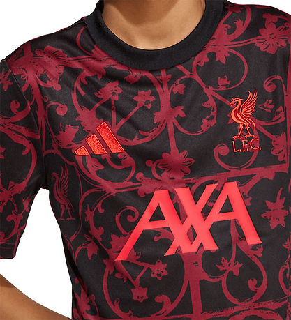 adidas Performance Fodboldtrøje - Liverpool 25/26 - Sort/Pure Ru