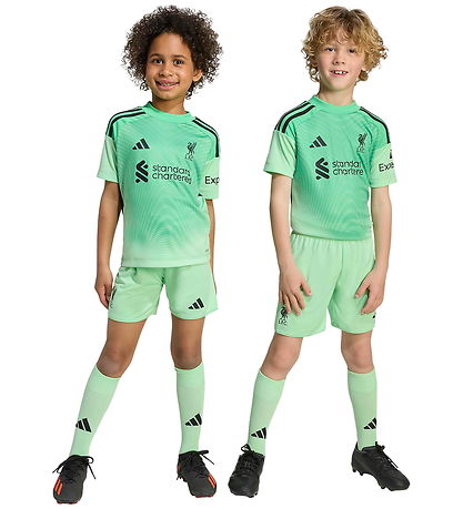 adidas Performance Fodboldsæt - Liverpool 25/26 Målmand Hjemmeba