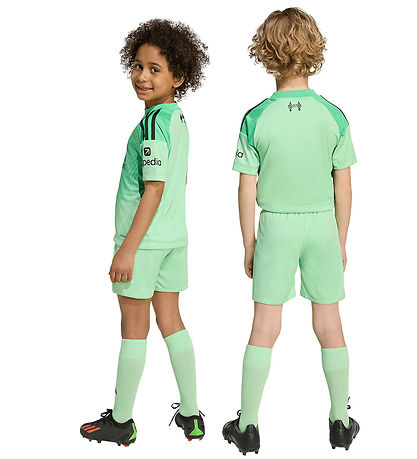 adidas Performance Fodboldsæt - Liverpool 25/26 Målmand Hjemmeba