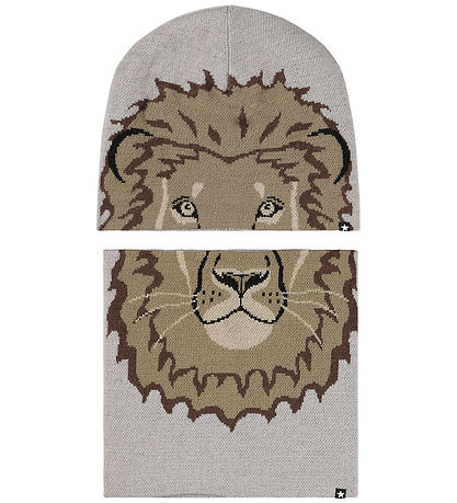 Molo Hue m. Tube - Kleo - Uld/Polyester - Lion Face