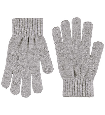 Molo Handsker - 2-pak - Strik - Kiddy - Grey melange
