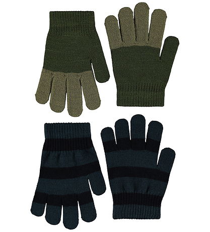 Molo Handsker - 2-pak - Strik - Kei - Bark Green