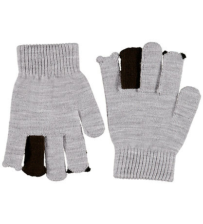 Molo Handsker - Strik - Kaapo - Grey melange