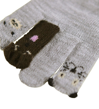 Molo Handsker - Strik - Kaapo - Grey melange