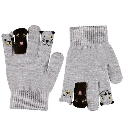 Molo Handsker - Strik - Kaapo - Grey melange