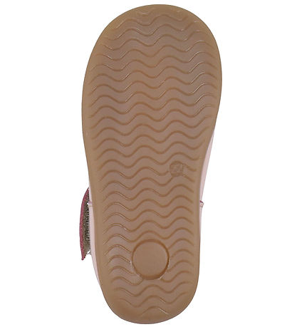 Pom Pom Sko -  Dusty Rose Patent