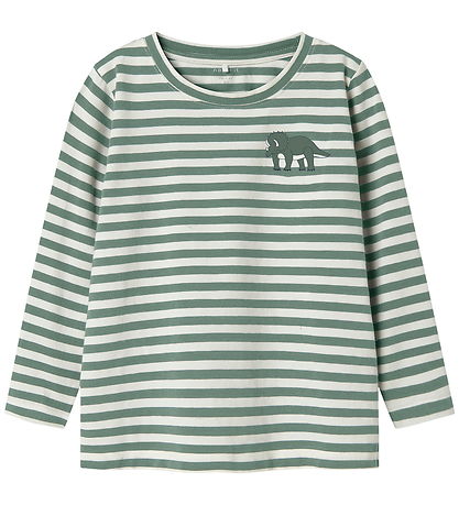 Name It Bluse - NmmNitu - 2-pak - Mood Indigo/W. GREEN BAY
