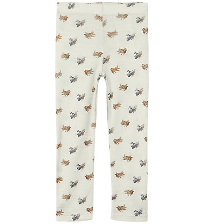 Lil' Atelier Leggins - NmmNalu - Turtledove/MELANGE