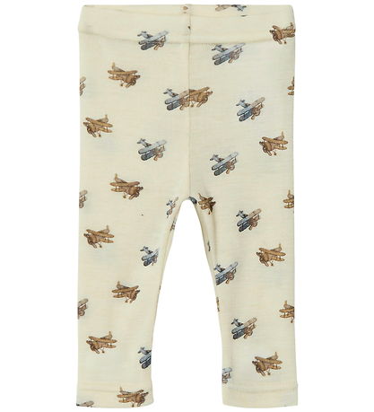 Lil' Atelier Leggins - Noos - NbmNalu - Turtledove/MELANGE