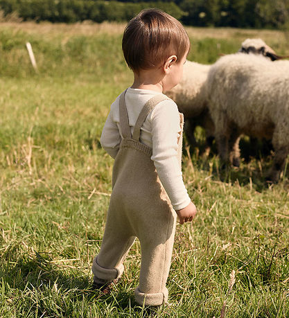 Lil' Atelier Body l/æ - Noos - Rib - NbnNalu - Turtledove/MELANG