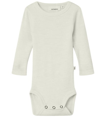 Lil' Atelier Body l/æ - Noos - Rib - NbnNalu - Turtledove/MELANG