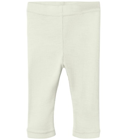 Lil' Atelier Leggins - Noos - Rib - NbnNalu - Turtledove/MELANGE
