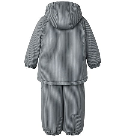 Lil' Atelier Regnsæt - NmmLadry10 - Ultimate Grey